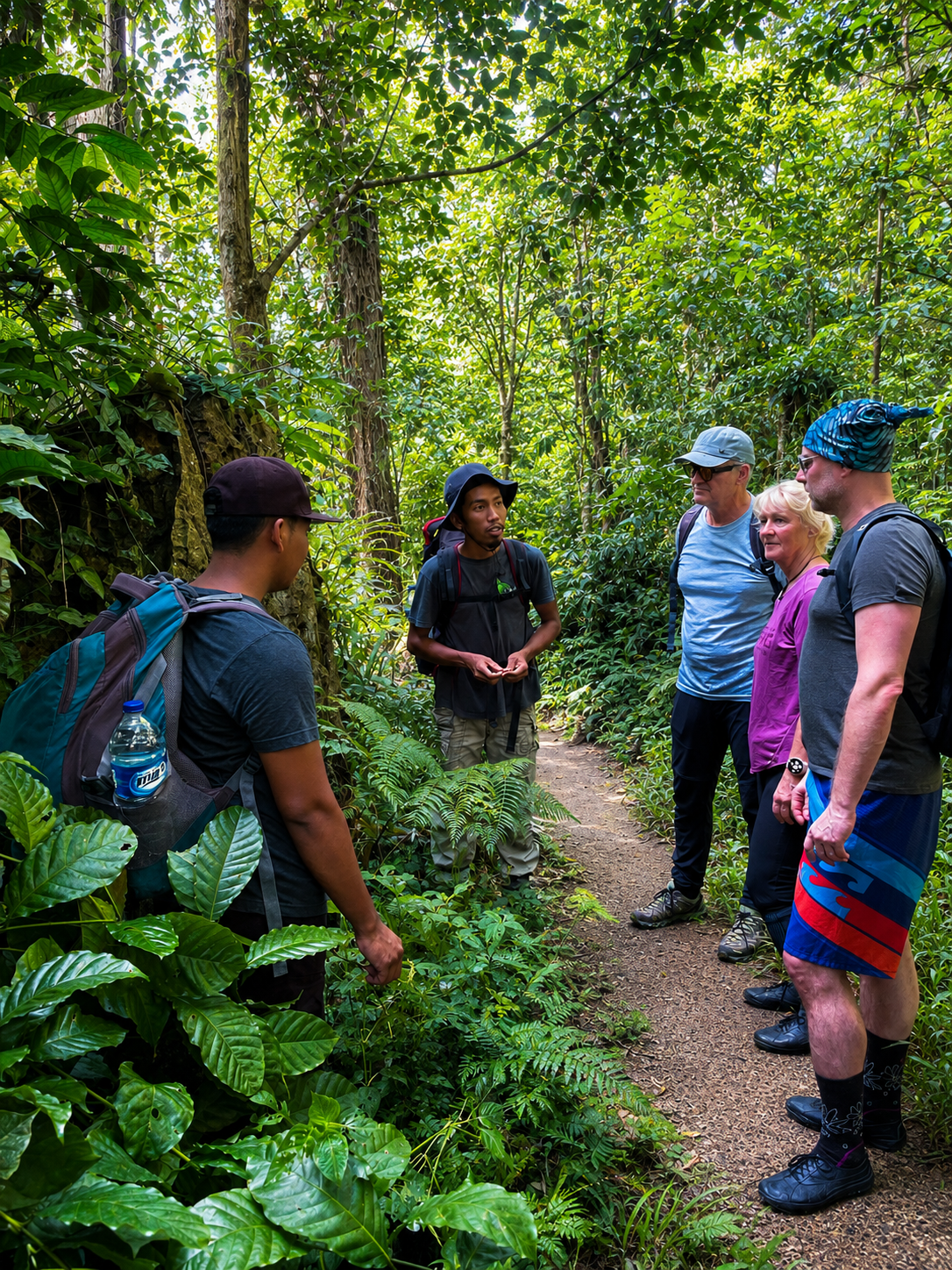 Jungle trekking and orangutan experience in Bukit Lawang