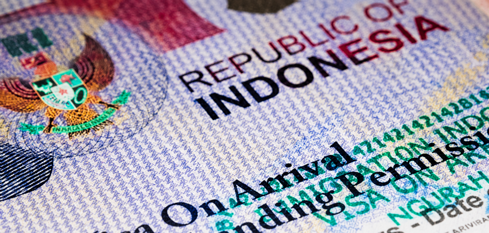 Visa and entry information for Indonesia