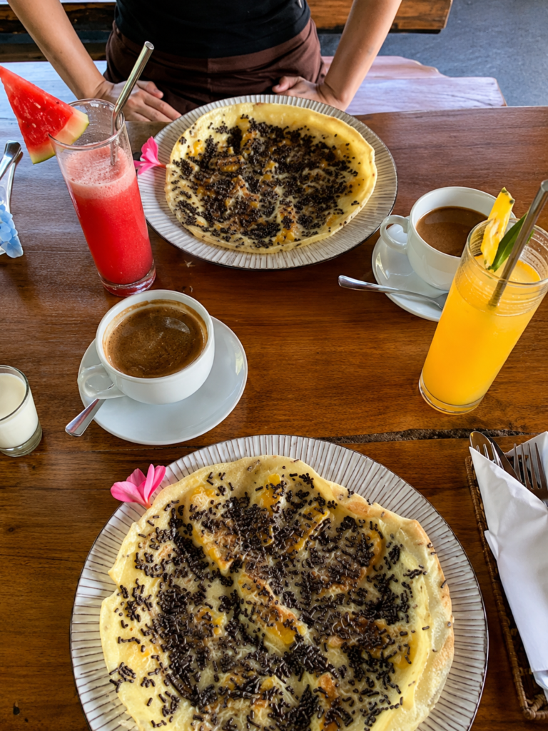 Choosing a Restoran in Bukit Lawang After a Trek