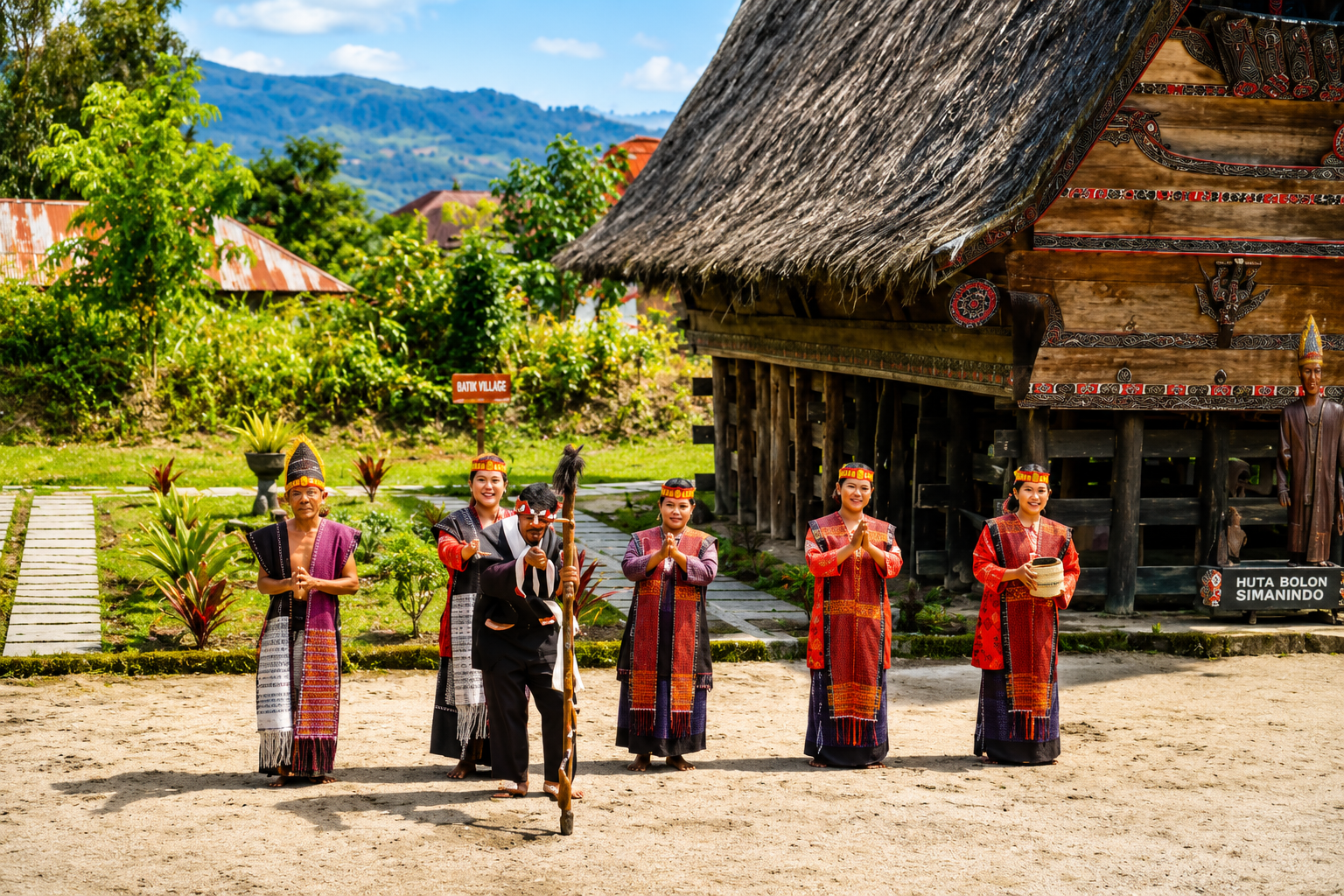 Lake Toba and Batak culture on Samosir Island