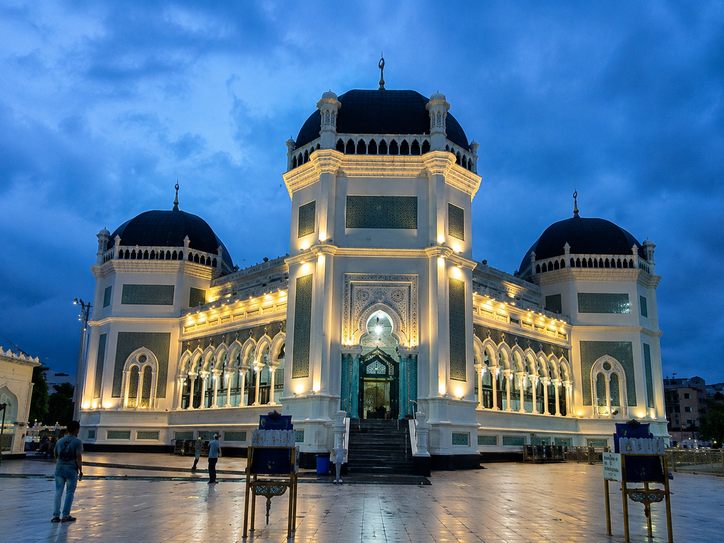 City view of Medan in North Sumatra