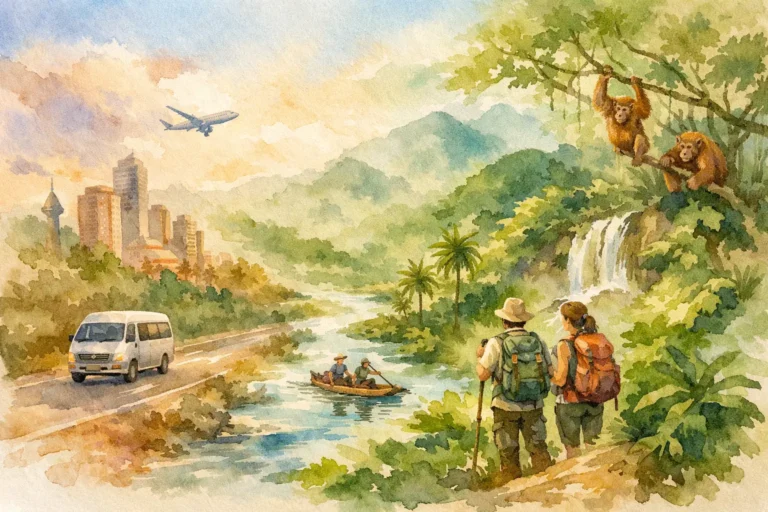 How to Get From Medan to Bukit Lawang Without Stress