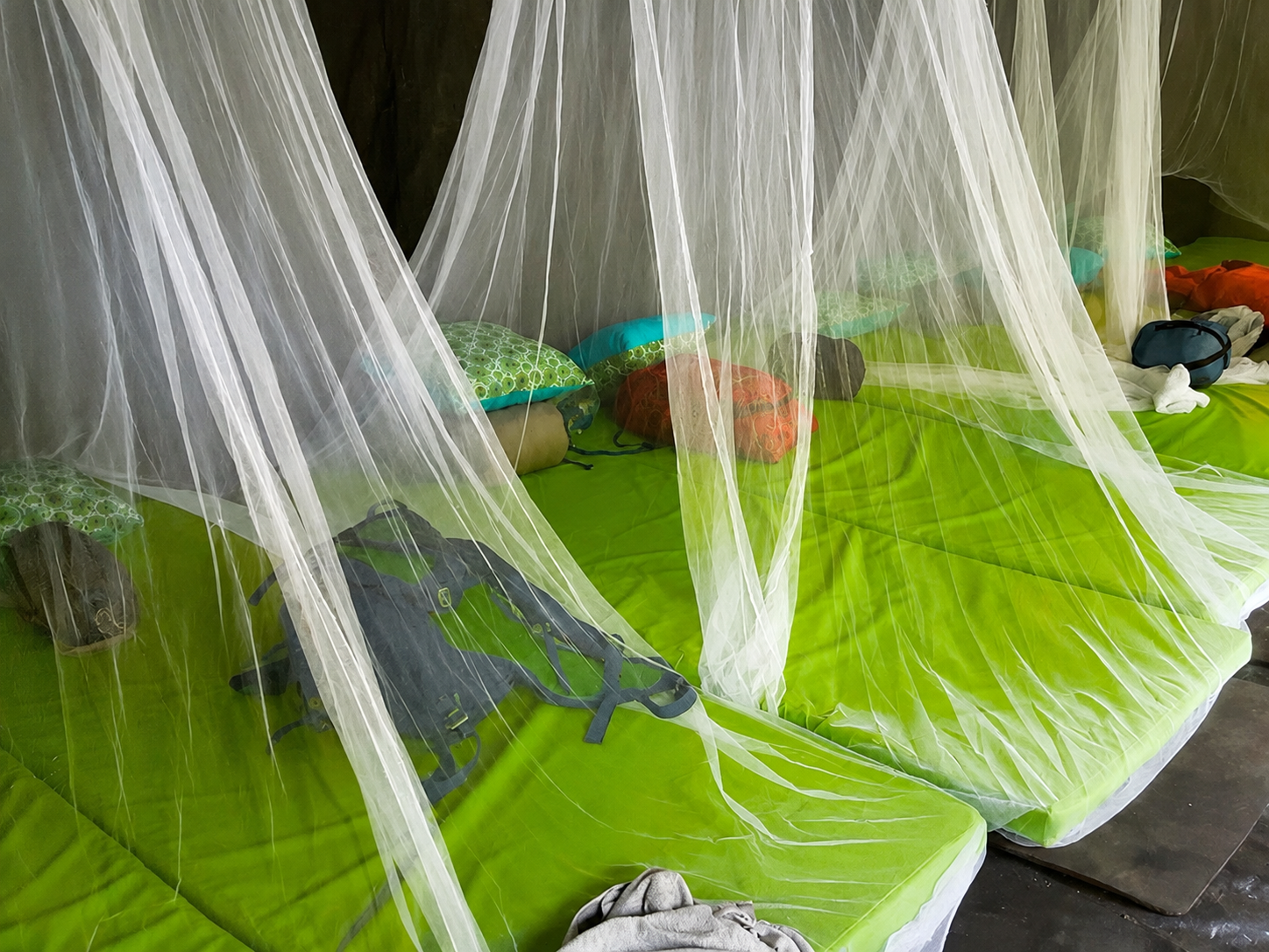 Jungle campsite in Bukit Lawang