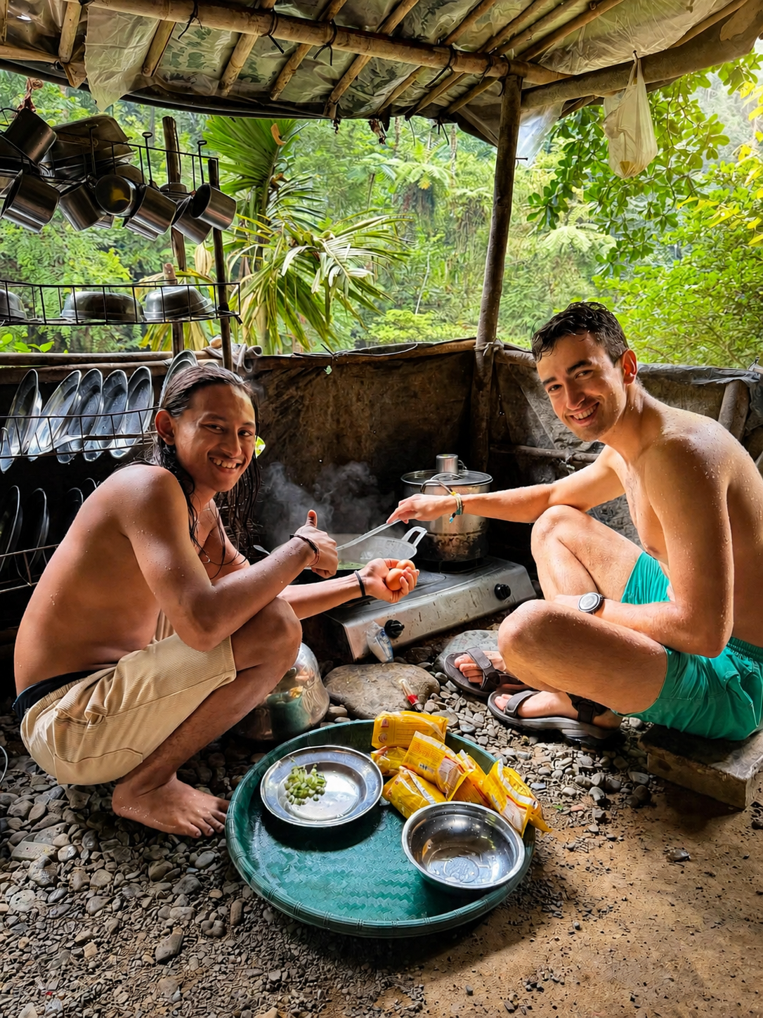Bukit Lawang jungle camp experience